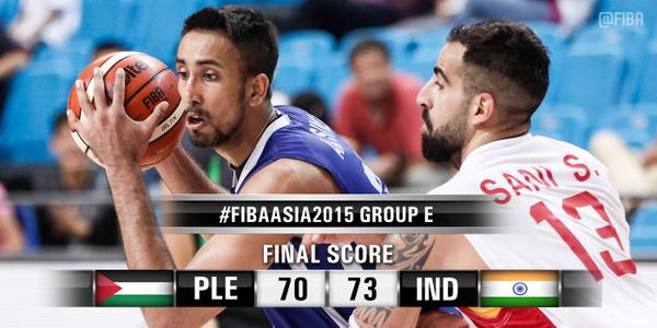 Indian men keep Quarterfinal hopes alive in Asian basketball